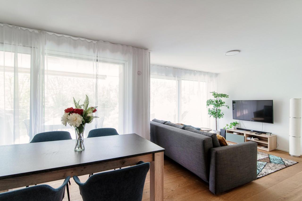 לוקרנו Linda Terrace By Quokka 360 - Modern One-Bedroom Flat With Sun Terrace מראה חיצוני תמונה