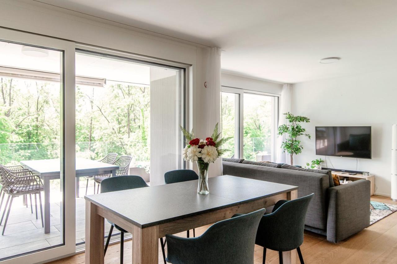 לוקרנו Linda Terrace By Quokka 360 - Modern One-Bedroom Flat With Sun Terrace מראה חיצוני תמונה